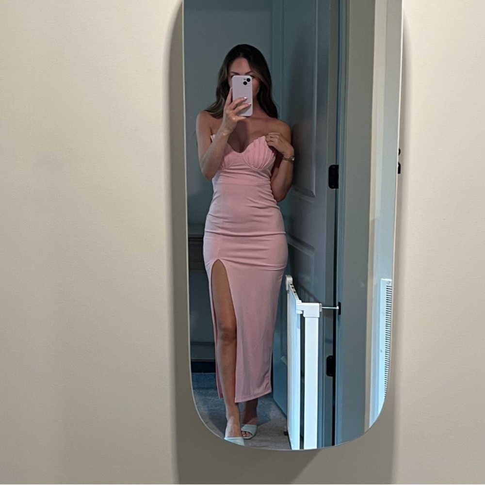 NTW ROSES FOR YOU MIDI DRESS PINK Hello Molly